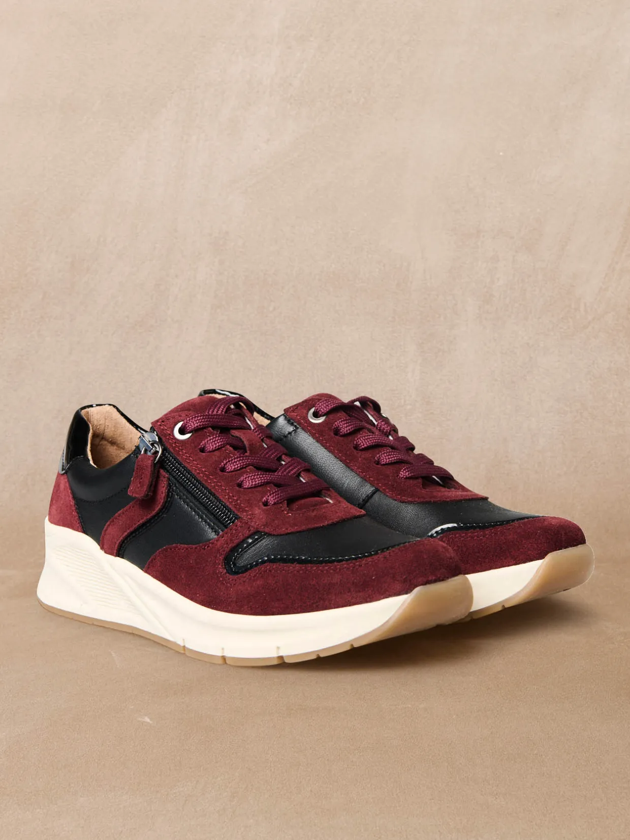 Femme Pédiconfort Derbies à aérosemelle amovible