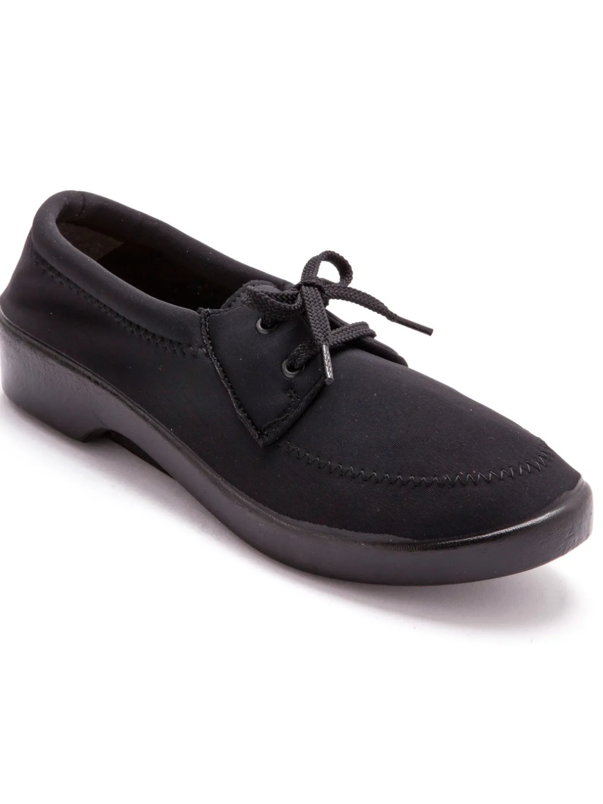 Femme Pédiconfort Derbies à lacets en maille extensible