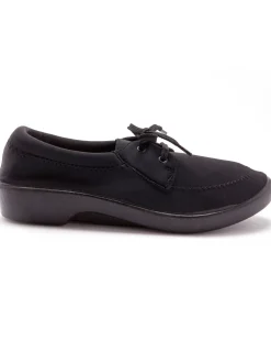 Femme Pédiconfort Derbies à lacets en maille extensible