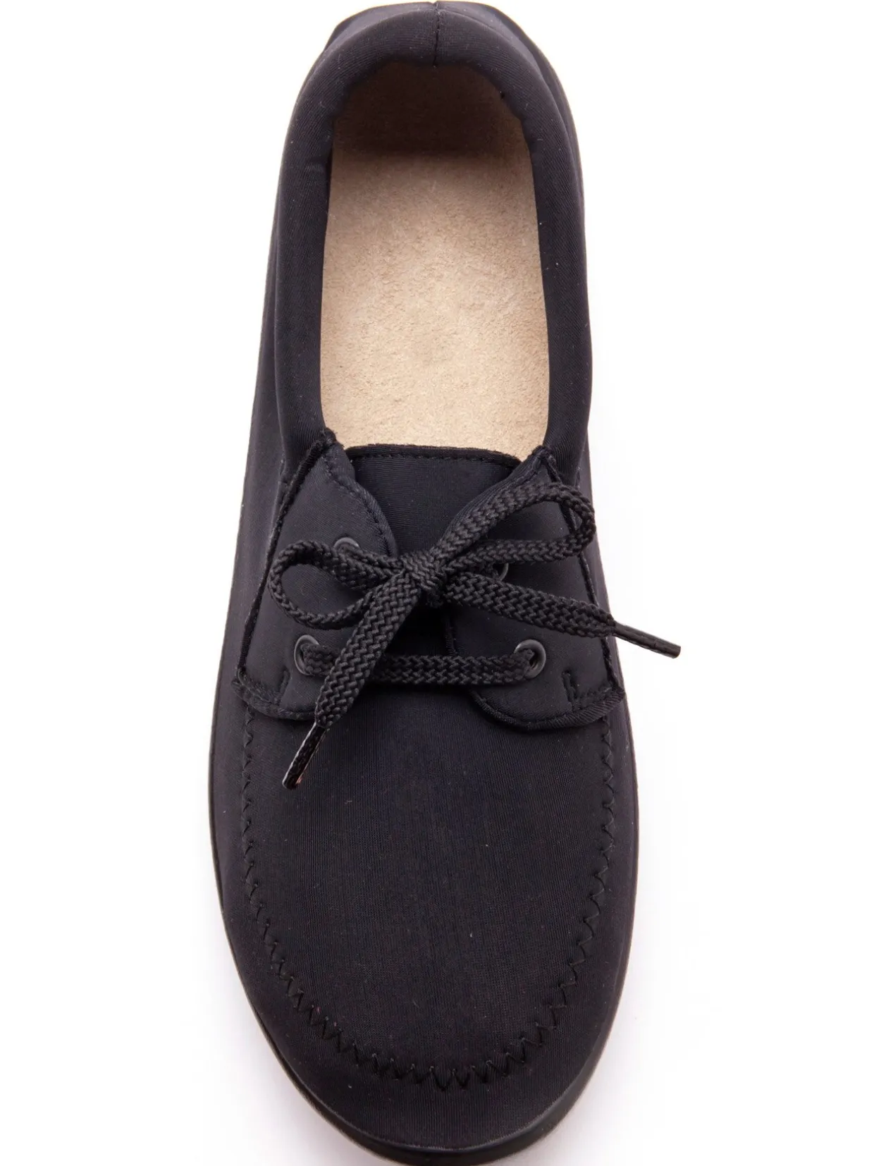 Femme Pédiconfort Derbies à lacets en maille extensible