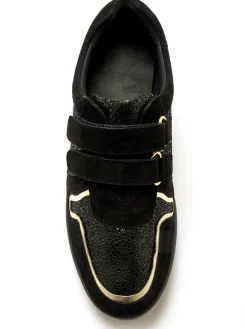 Femme Pédiconfort Derbies à scratch à aérosemelle®