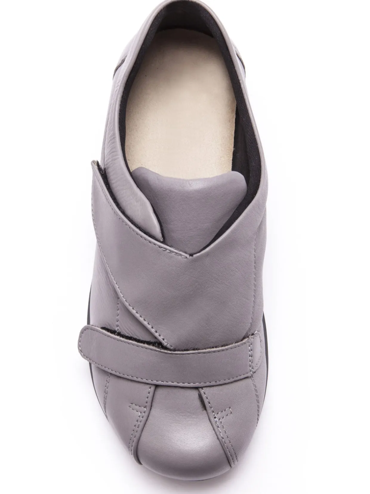 Femme Pédiconfort Derbies à scratch pieds sensibles