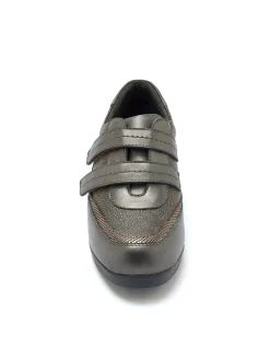 Femme Pédiconfort Derbies à scratch semelle amovible