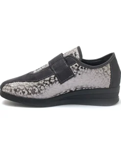 Femme Pédiconfort Derbies à scratch spécial hallux valgus