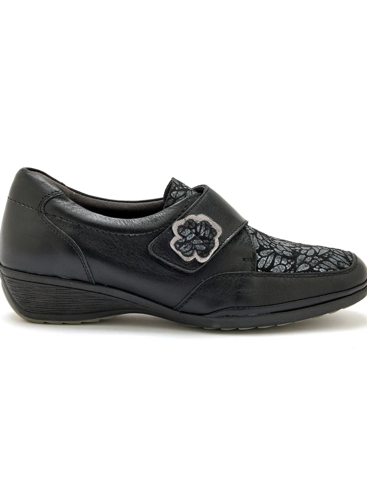 Femme Pédiconfort Derbies à scratch traités antibactéries