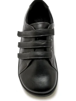 Femme Pédiconfort Derbies antibactériens semelle amovible