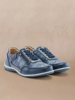 Femme Pédiconfort Derbies avec lacets et zip