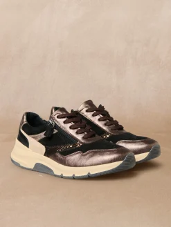 Femme Pédiconfort Derbies avec zip et lacets