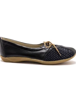 Femme Pédiconfort Derbies côtés extensibles cuir