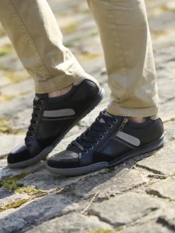 Homme Pédiconfort Derbies cuir à aérosemelle