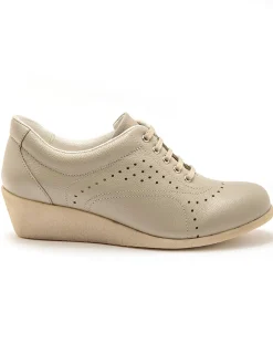 Femme Pédiconfort Derbies cuir à lacets