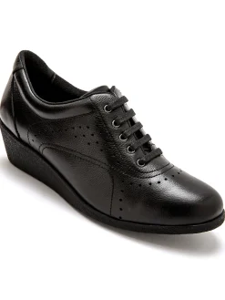 Femme Pédiconfort Derbies cuir à lacets