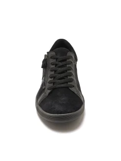 Femme Pédiconfort Derbies cuir détails imitation reptile