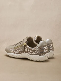 Femme Pédiconfort Derbies cuir motifs brillants