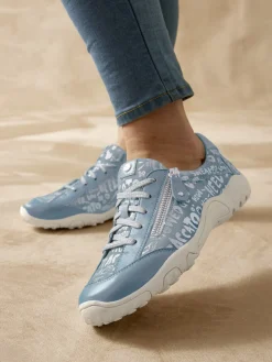 Femme Pédiconfort Derbies cuir motifs brillants