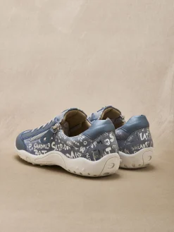 Femme Pédiconfort Derbies cuir motifs brillants