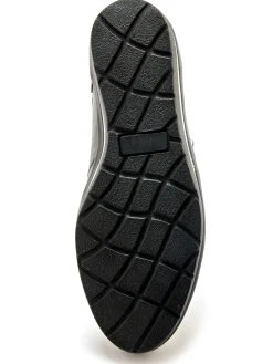 Femme Pédiconfort Derbies détails métallisés zip et lacets