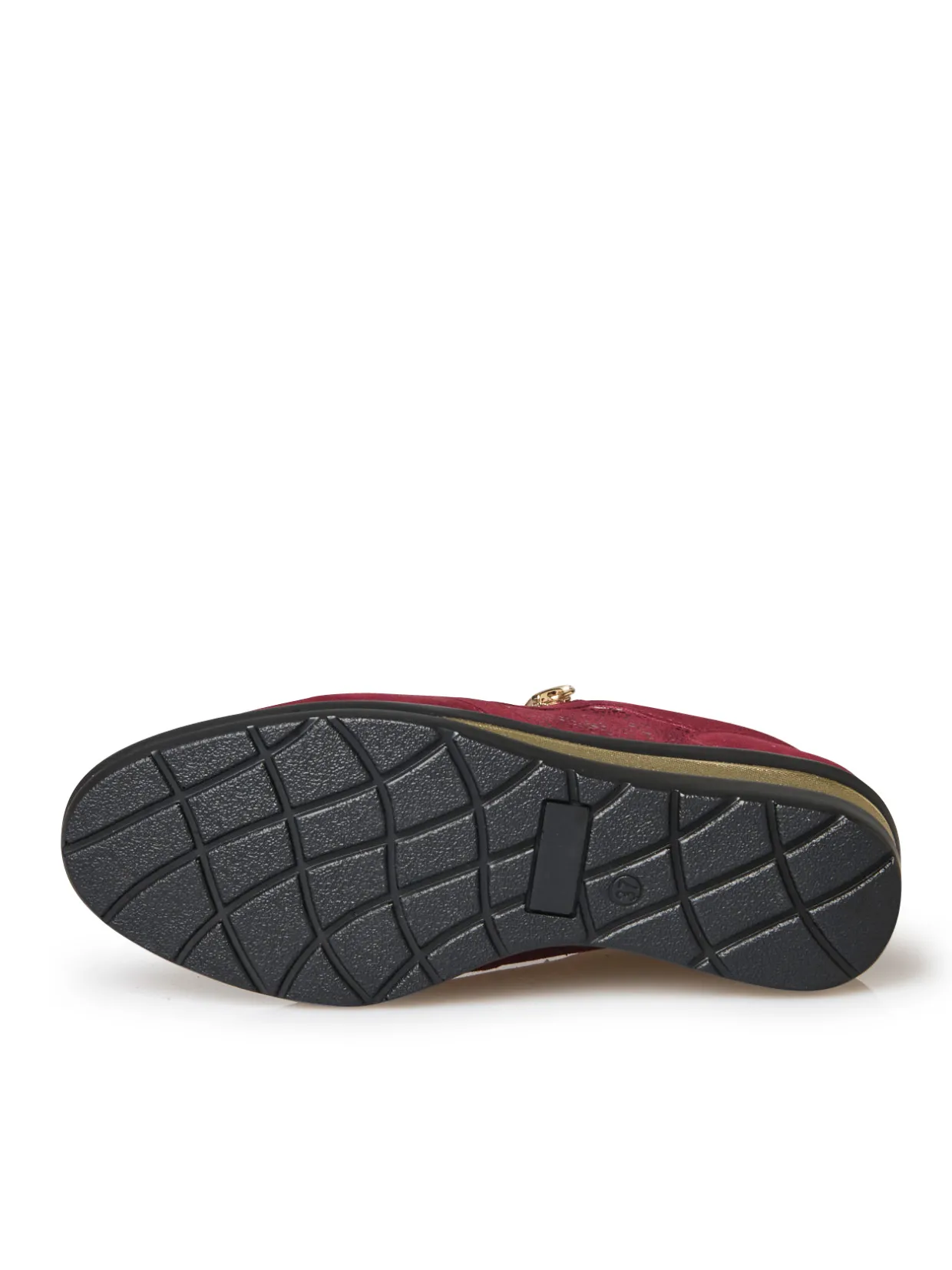 Femme Pédiconfort Derbies détails métallisés zip et lacets