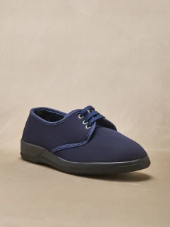 Femme Pédiconfort Derbies en maille légèrement extensible