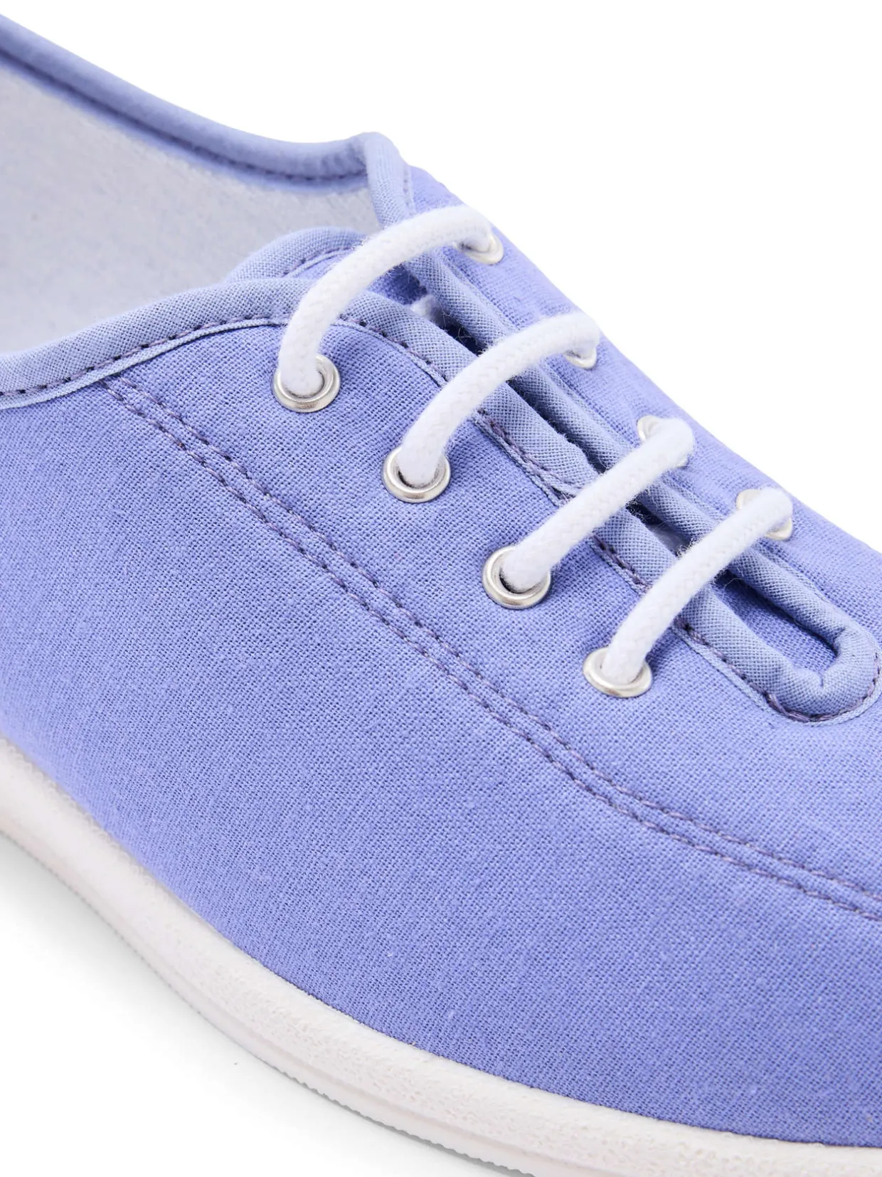 Femme Pédiconfort Derbies en toile intérieur éponge