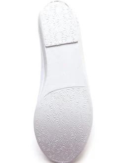 Femme Pédiconfort Derbies en toile intérieur éponge