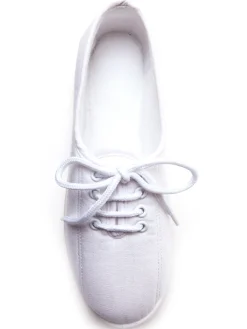 Femme Pédiconfort Derbies en toile intérieur éponge