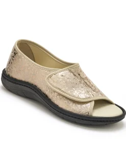 Femme Pédiconfort Derbies extensibles à scratch