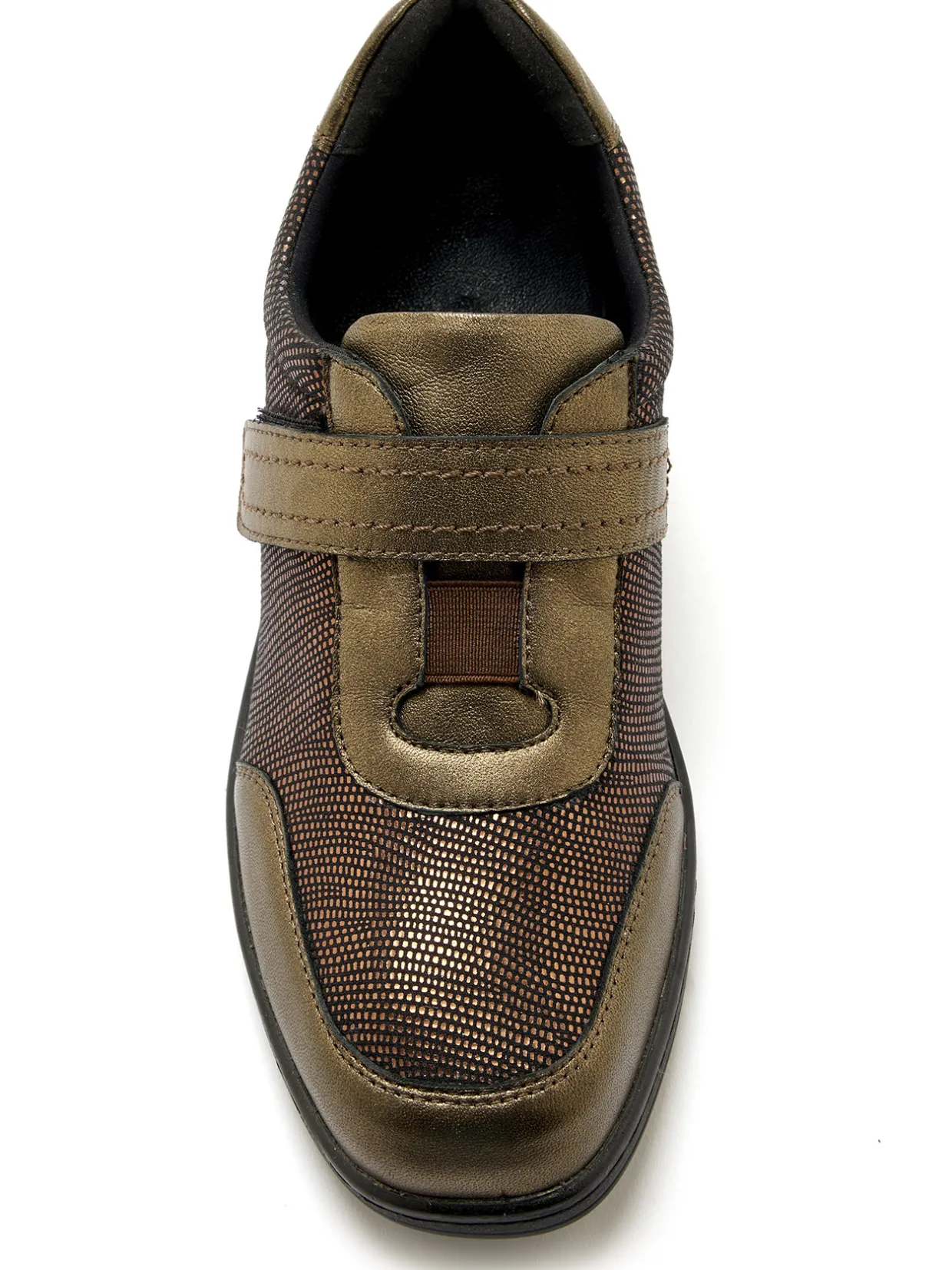 Femme Pédiconfort Derbies pieds sensibles à scratch