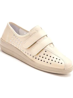 Femme Pédiconfort Derbies scratchées à semelle amovible