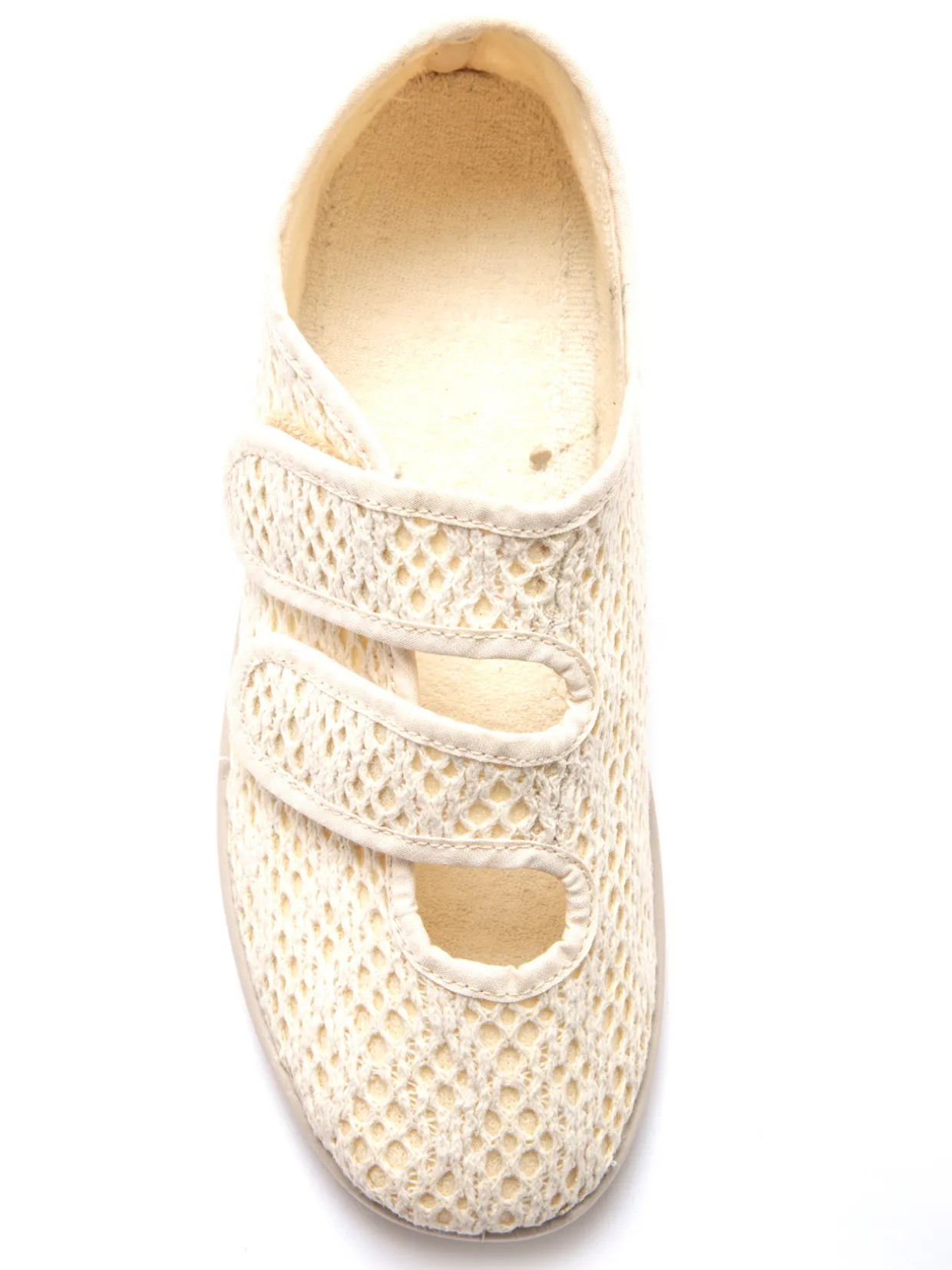 Femme Pédiconfort Derbies souples toile et éponge