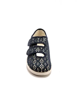 Femme Pédiconfort Derbies souples toile et éponge