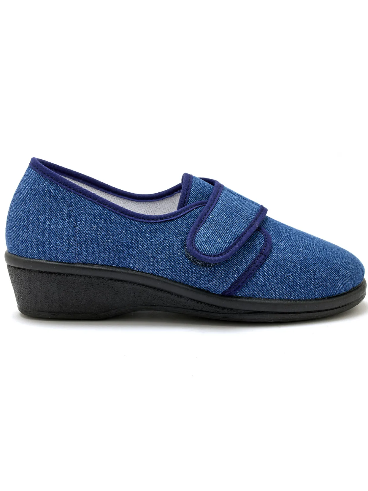 Femme Pédiconfort Derbies ultra-souples à patte scratch