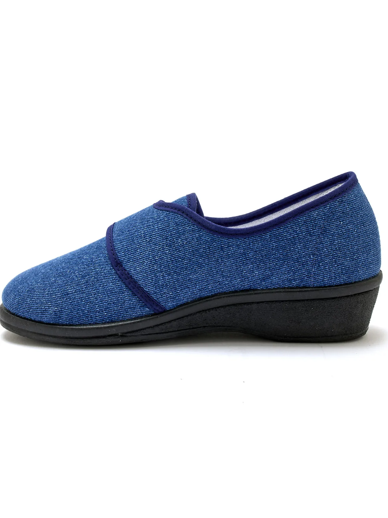 Femme Pédiconfort Derbies ultra-souples à patte scratch