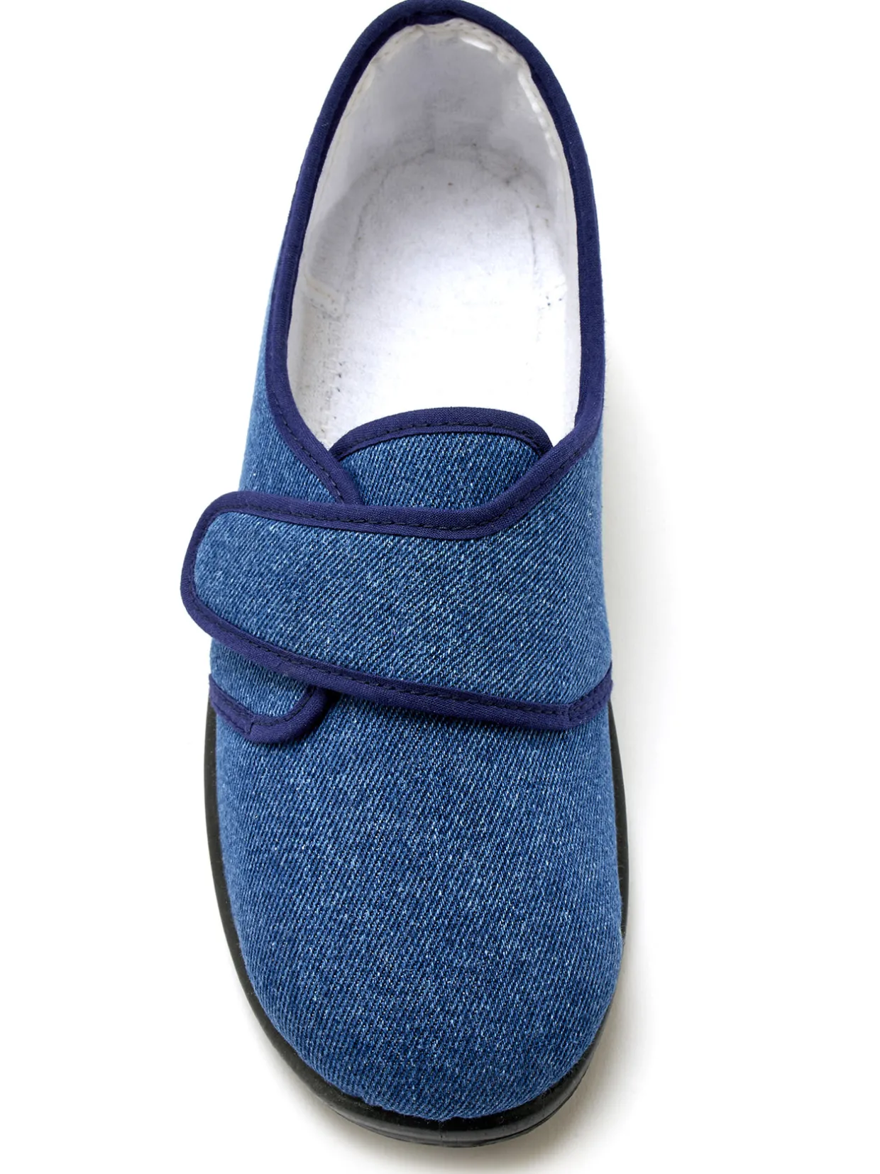 Femme Pédiconfort Derbies ultra-souples à patte scratch