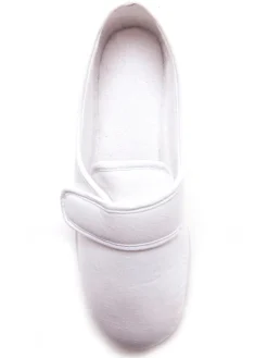 Femme Pédiconfort Derbies ultra-souples à patte scratch