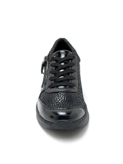 Femme Pédiconfort Derbies zip côté et lacets