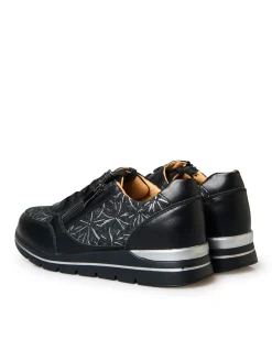 Femme Pédiconfort Derbies zippés et lacés semelle amovible