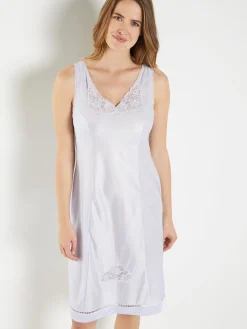 Daxon Fond de robe maille satinée 105cm