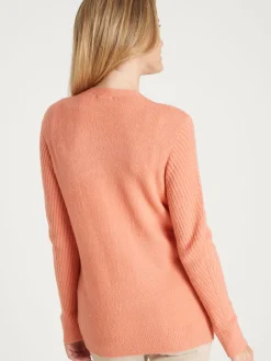 Femme Daxon Gilet en maille affinante