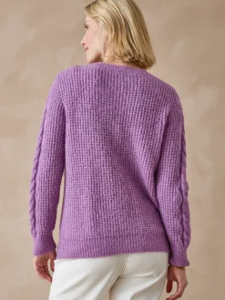 Femme Daxon Gilet en maille fantaisie