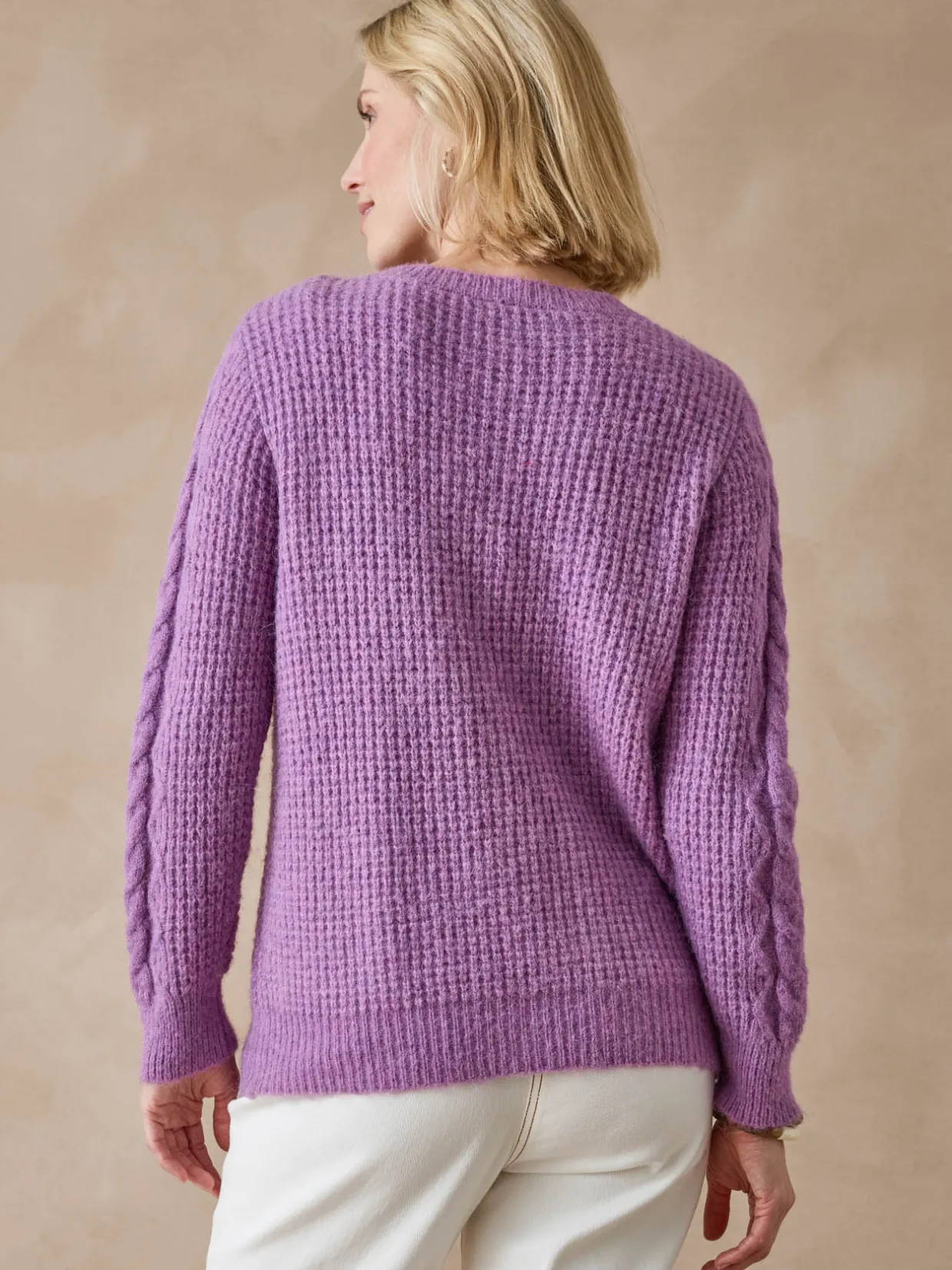 Femme Daxon Gilet en maille fantaisie