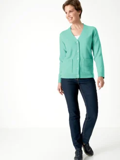 Femme Daxon Gilet intemporel manches longues