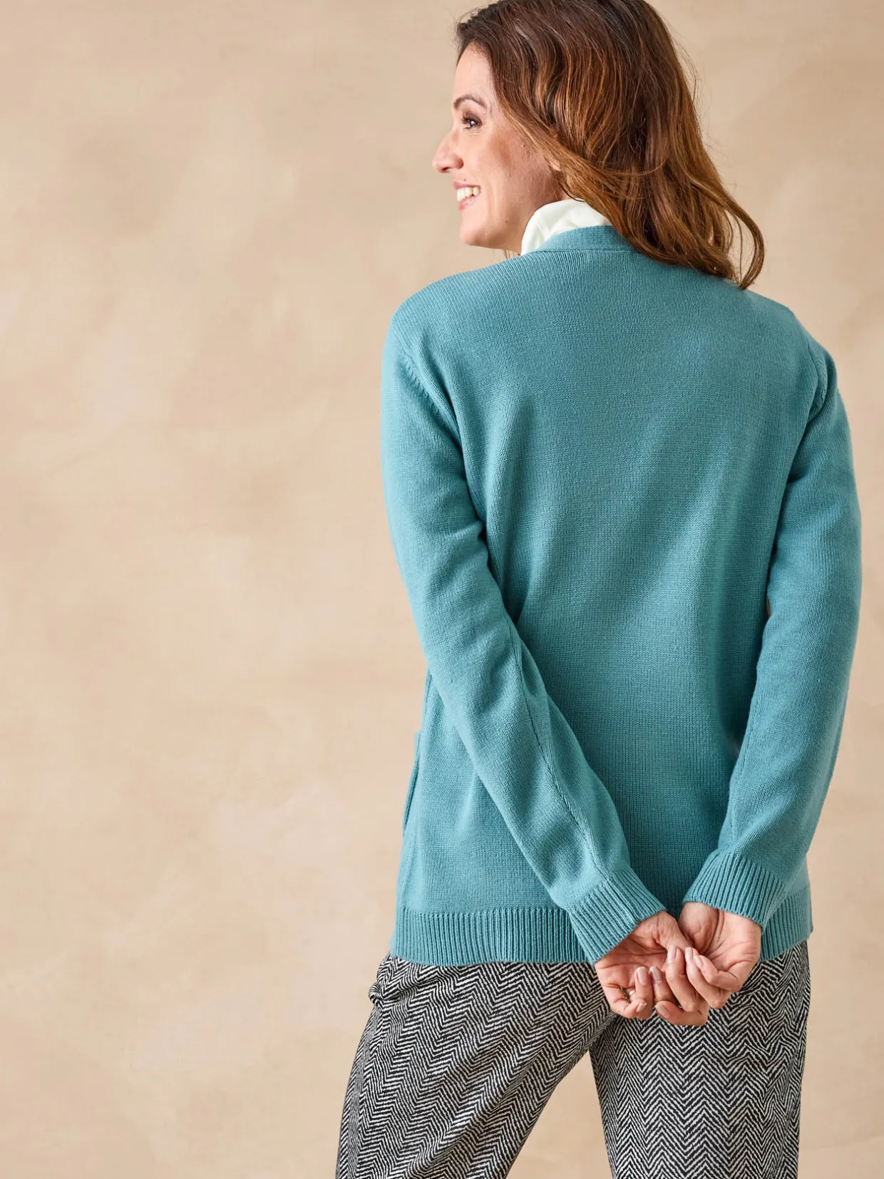 Femme Daxon Gilet intemporel manches longues