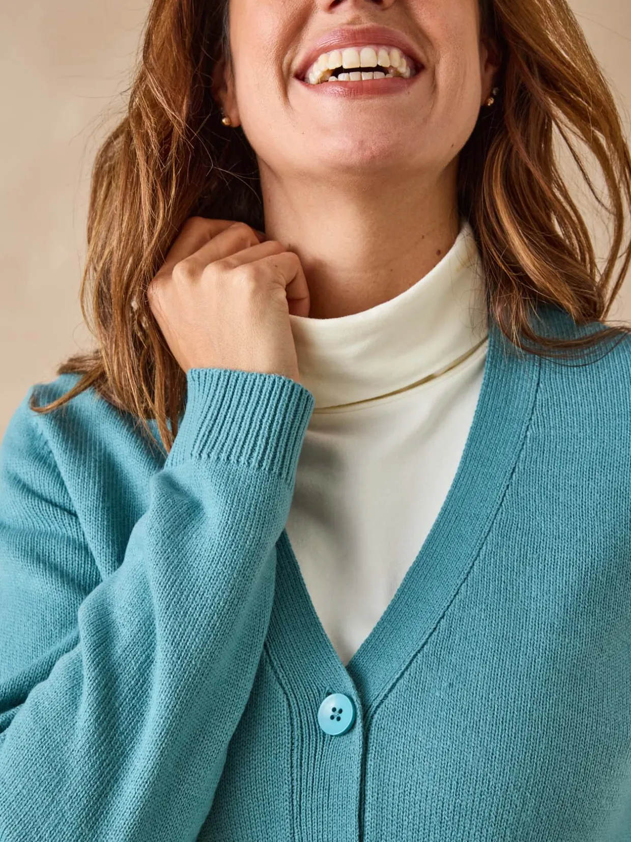 Femme Daxon Gilet intemporel manches longues