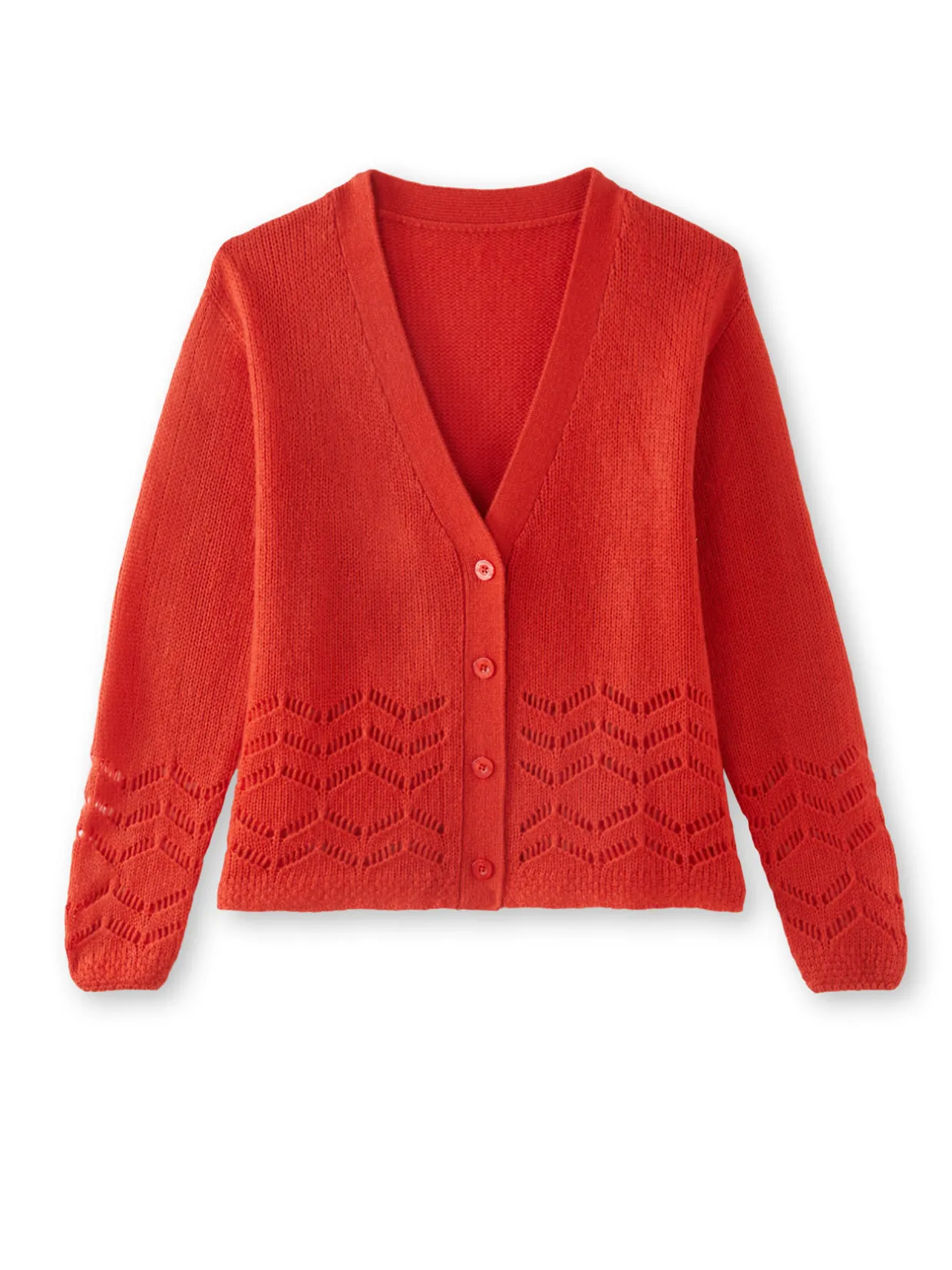 Femme Daxon Gilet long encolure V