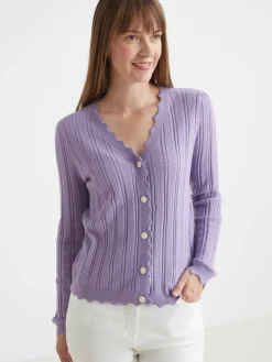 Femme Daxon Gilet point fantaisie