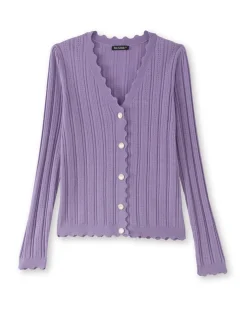 Femme Daxon Gilet point fantaisie