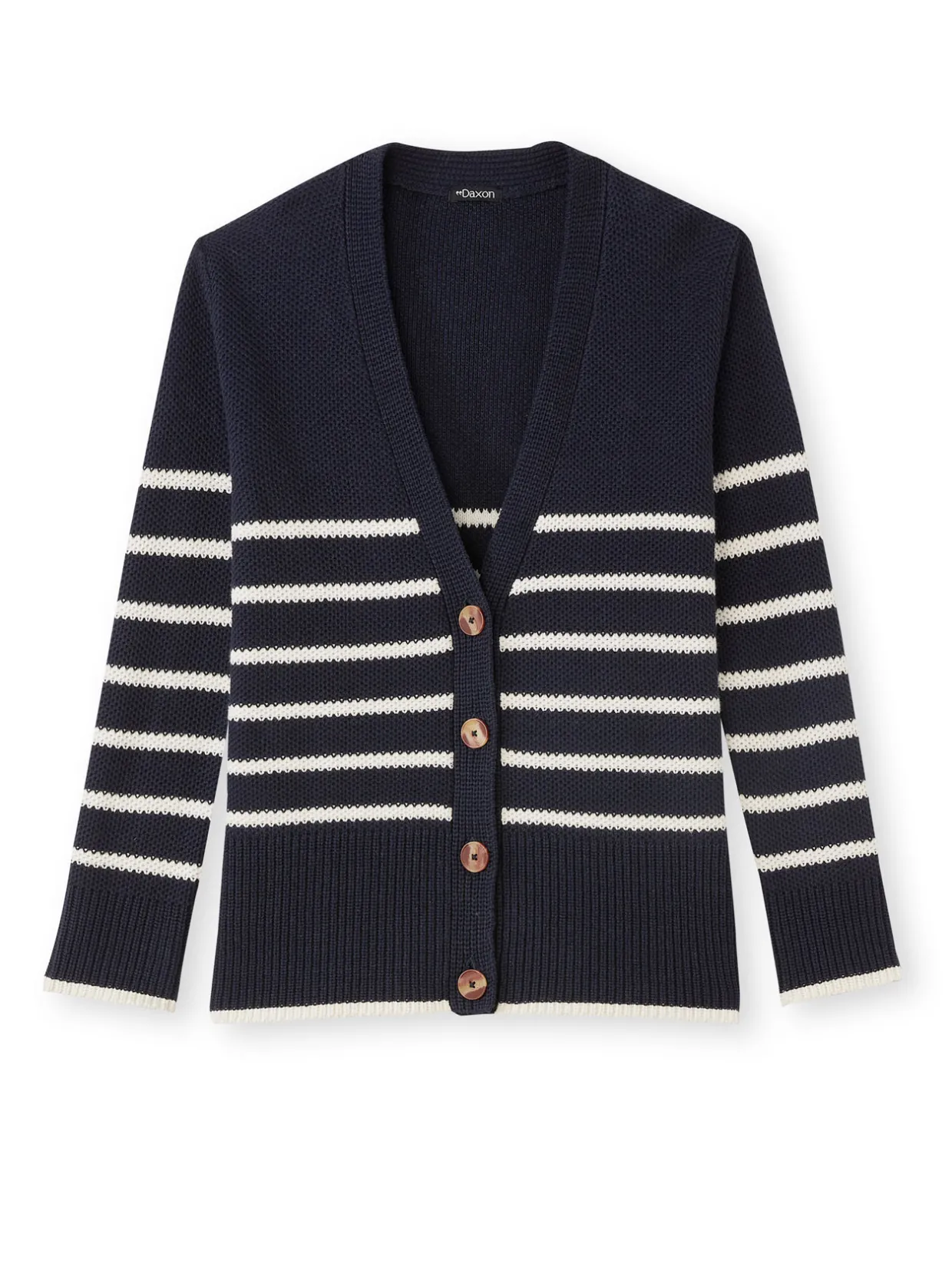 Femme Daxon Gilet rayé manches longues