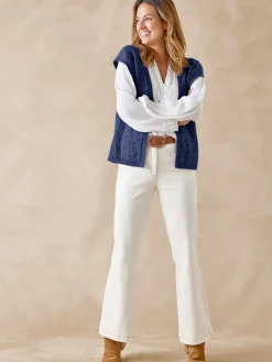 Femme Daxon Gilet sans manches avec laine