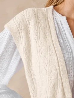 Femme Daxon Gilet sans manches avec laine